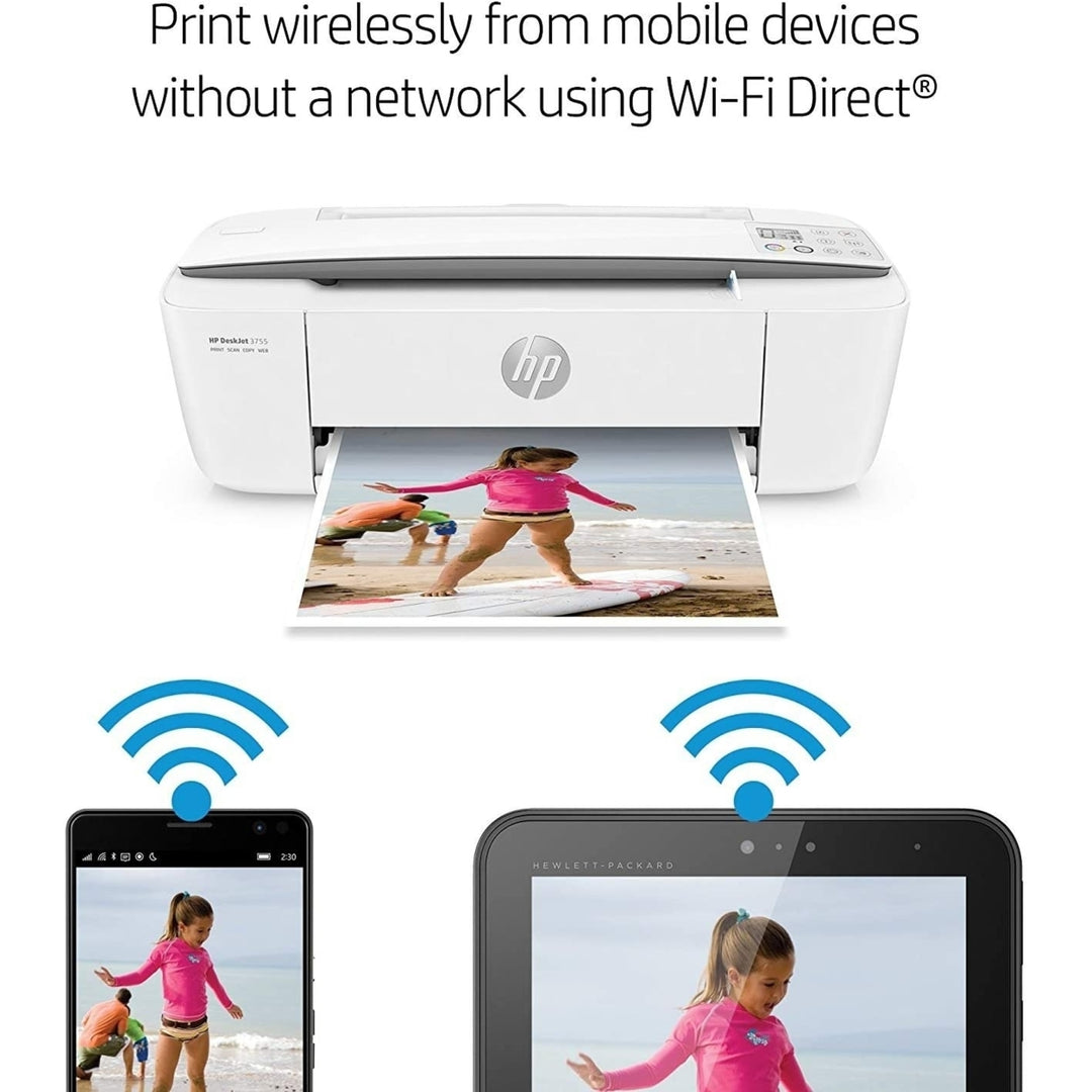 HP DeskJet Compact All-in-One Wireless Printer Image 1