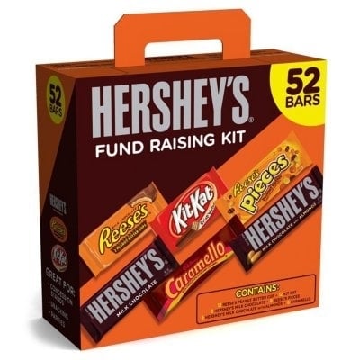 Hersheys Chocolate Candy Bar Variety Pack Fundraising Kit (52 Count) Image 1