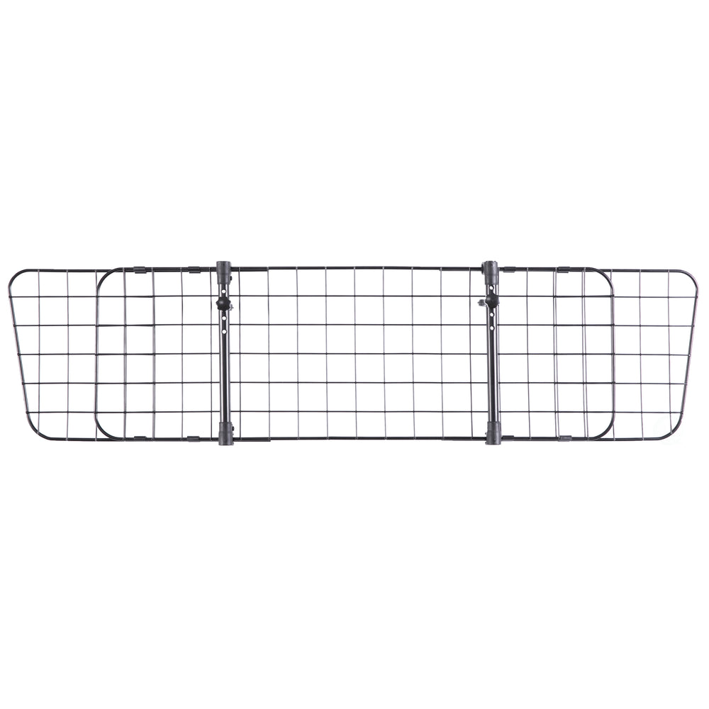 Adjustable Pet Barrier Gate For SUV's, Cars Vans and Vehicles Safety Car Divider for Dogs Pets, Wire Mesh Universal Fit Image 2