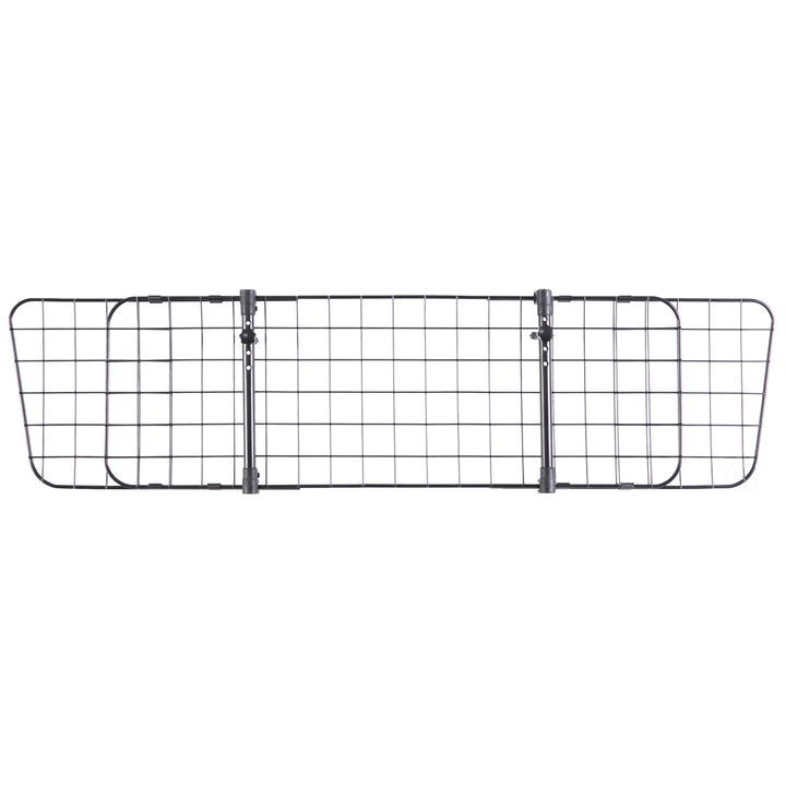 Adjustable Pet Barrier Gate For SUV's, Cars Vans and Vehicles Safety Car Divider for Dogs Pets, Wire Mesh Universal Fit Image 2