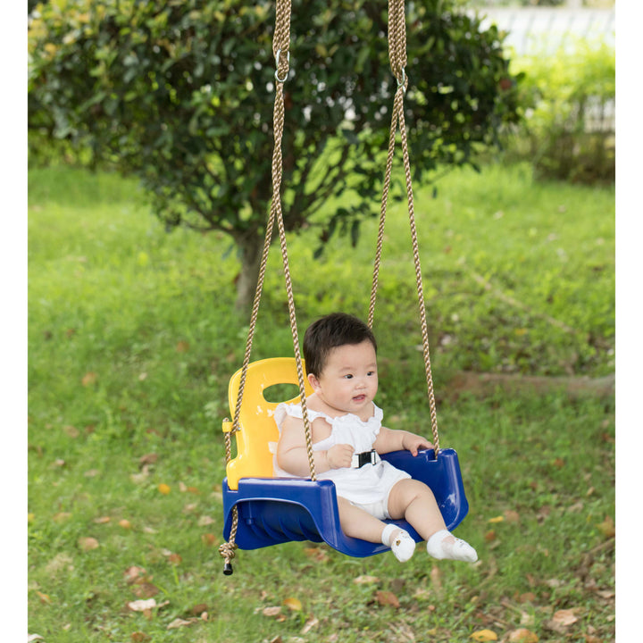 3 in 1 Baby Toddler and Teens Playground Hanging Swing Seat Image 3