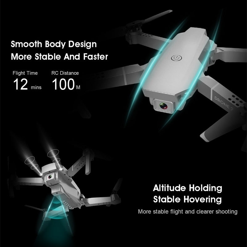 4K WIFI 720P 1080P FPV Drone HD wide angle video live Recording Quadcopter Height To maintain Drone Camera Toys Image 6