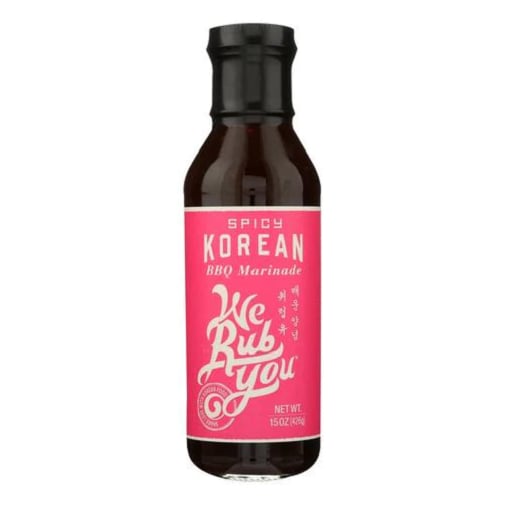 We Rub You Spicy Korean BBQ Marinade Image 1