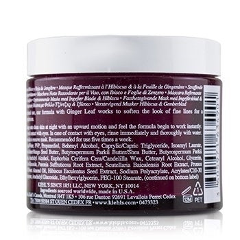 Kiehls Ginger Leaf and Hibiscus Firming Mask 100ml/3.4oz Image 2