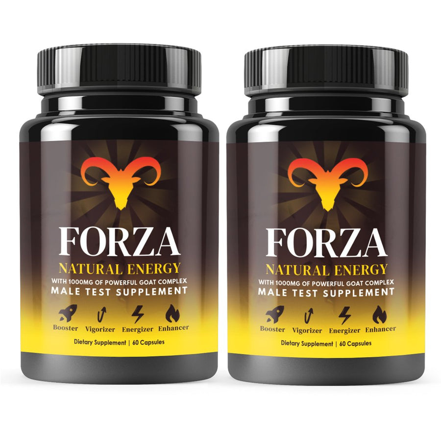 Forza Male Enhancement 1000mg Libido Booster Capsules 60ct 2 Bottles Image 1