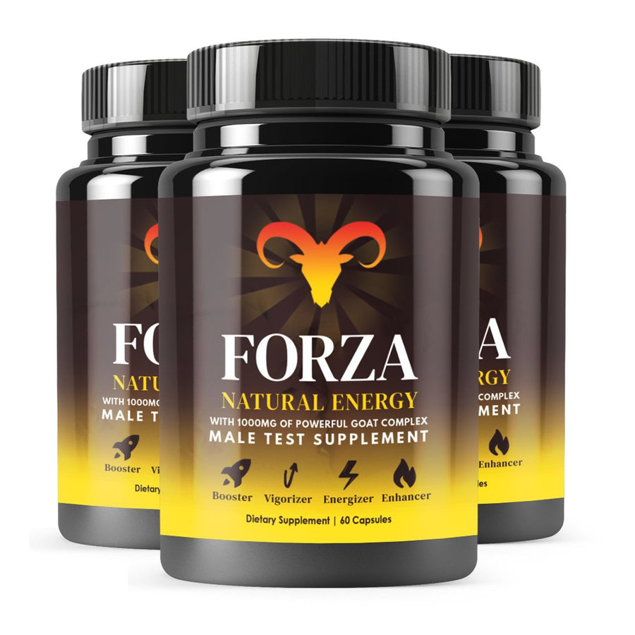 Forza Male Enhancement 1000mg Advanced Libido Booster 60 Capsules 3 Bottles Image 1