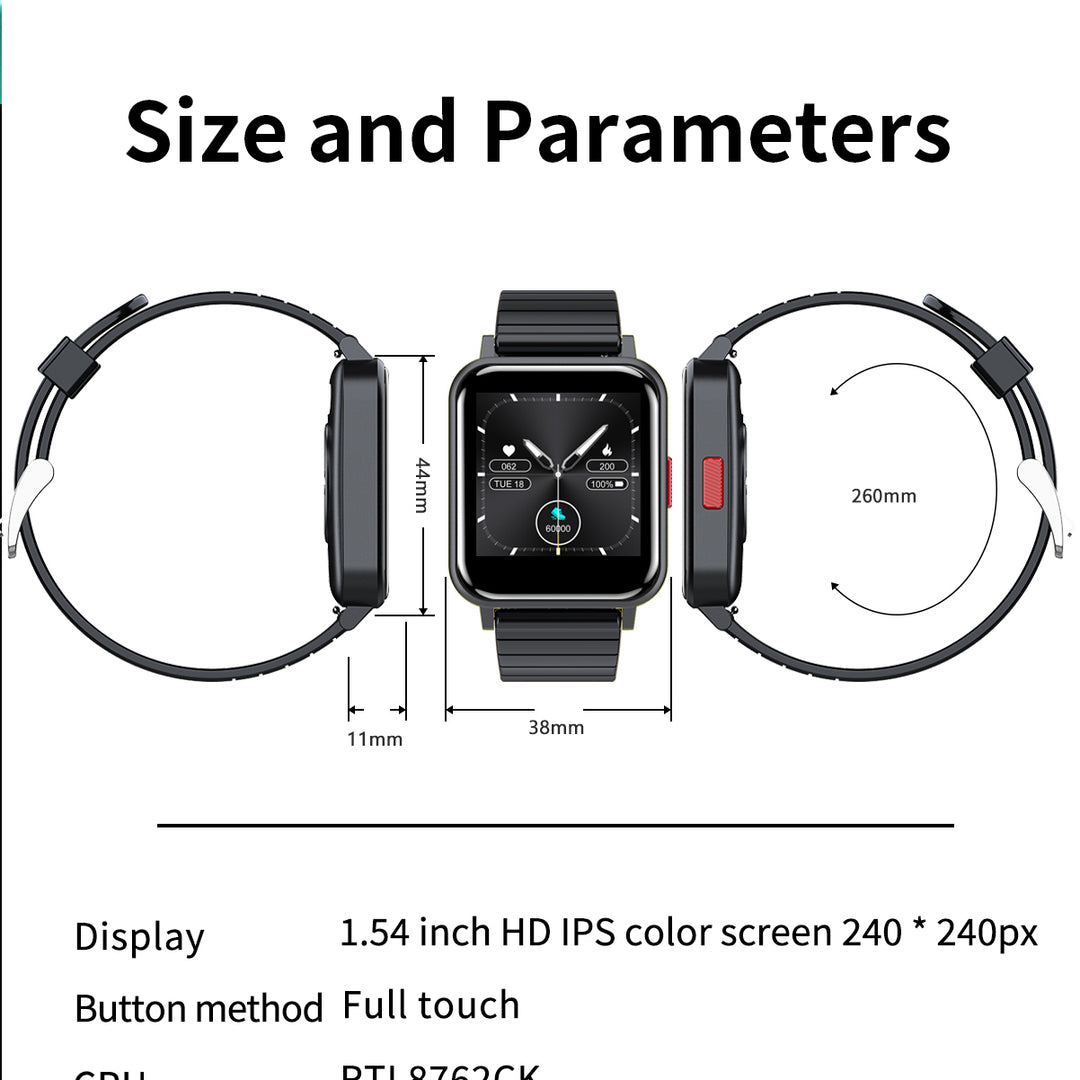 IP67 Waterproof Bluetooth 4.0 Smart Watch for IOS Android Smart Bracelet Image 8