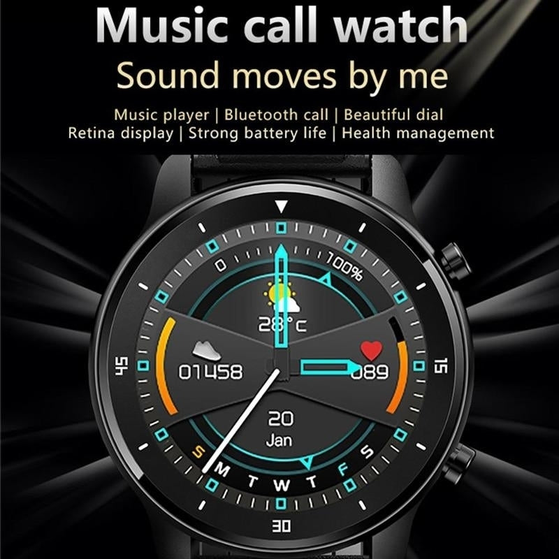 Play Music Smart Watch ( No need Smartphone ) Bluetooth Connect Speaker,earphone Image 7