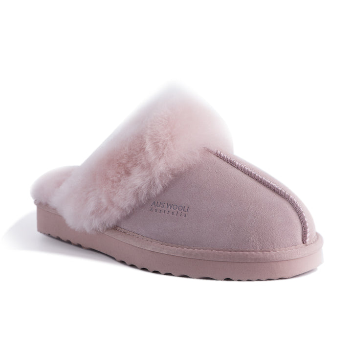 Aus Wooli Australia Water-Resistant Unisex Genuine Australian Sheepskin Wool Slippers Image 6