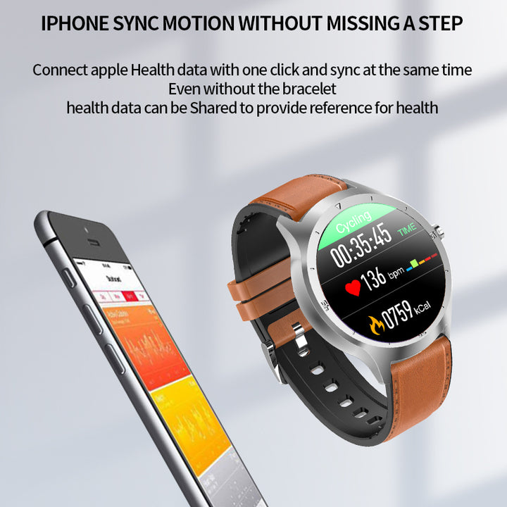 Sport Smart Watch Bluetooth Monitor Blood Pressure Smartwatch for Android IOS Image 3