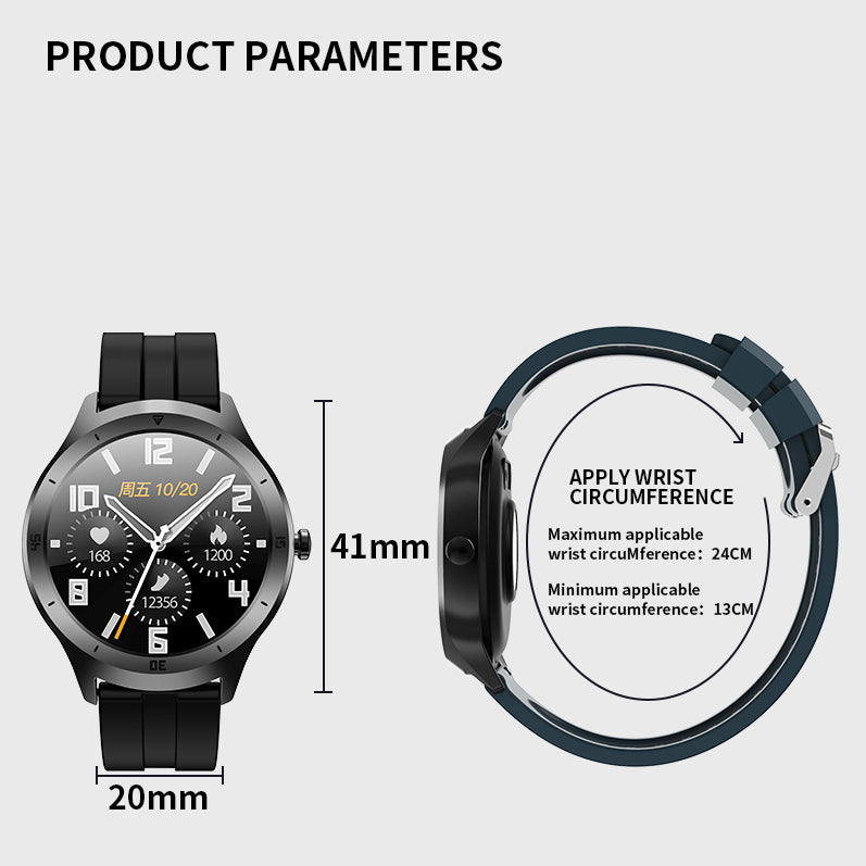 Sport Smart Watch Bluetooth Monitor Blood Pressure Smartwatch for Android IOS Image 7