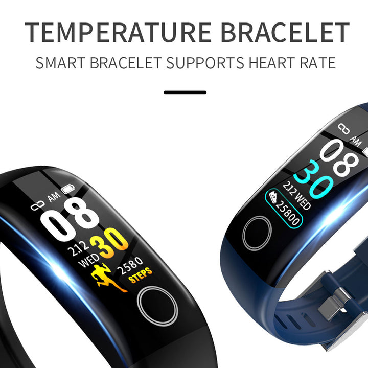 0.96" Screen Smart Wristband Blood Pressure Heart Rate Monitor Fitness Activity Tracker Smart Band Image 3