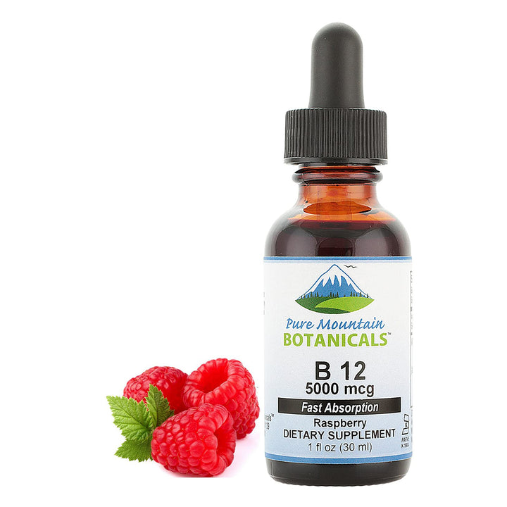 B12 Vitamin 5000 mcg  Kosher B12 Drops in 1oz Bottle with Natural Berry Flavor Image 7