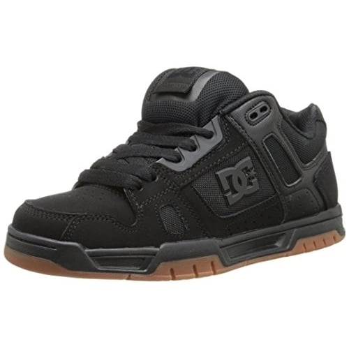 DC Shoes Mens Stag Shoes Black/Gum- 320188-BGM BLACK/GUM Image 1