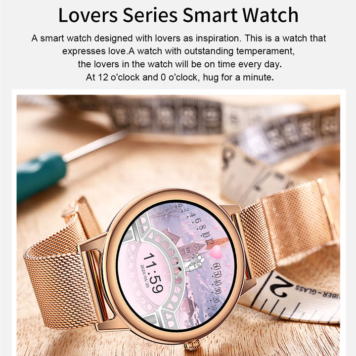 Ultra Thin Smart Watch Full Touch Screen Bluetooth Sports Tracker Fitness Watch Smartwatch For Android IOS Image 3