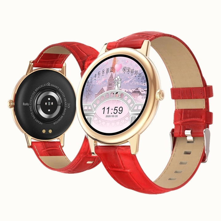 Ultra Thin Smart Watch Full Touch Screen Bluetooth Sports Tracker Fitness Watch Smartwatch For Android IOS Image 1