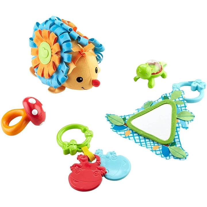 Moonlight Meadow Activity Set 5 Toys Rattles Develops Skills Fisher-Price Image 3