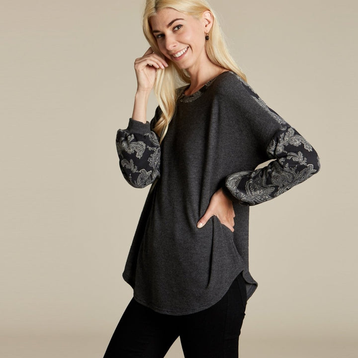 Brushed Cashmere Sweater Image 4