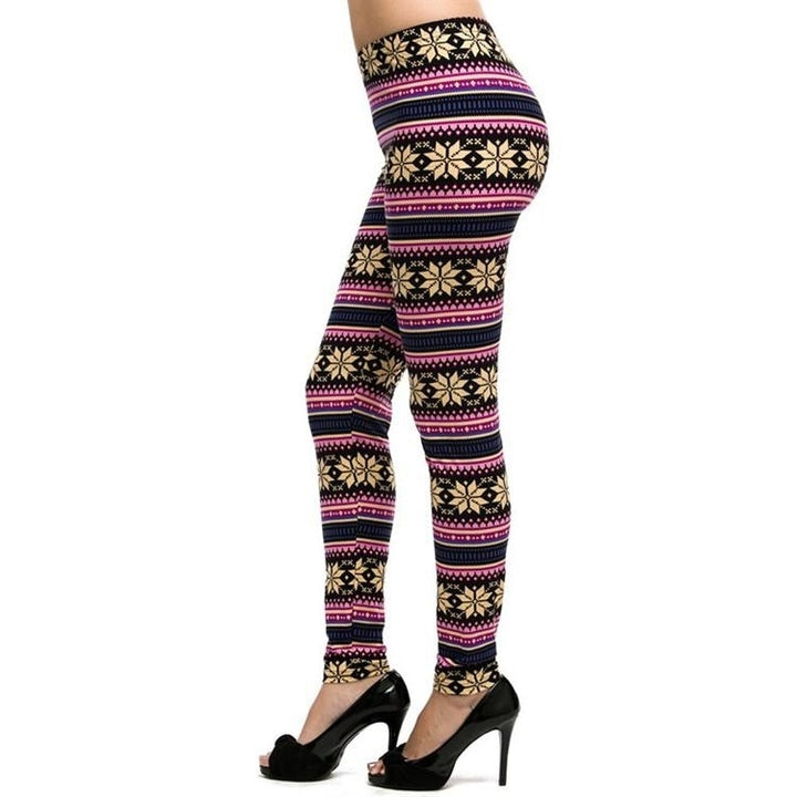 Myriad Of Printed Leggings Image 2