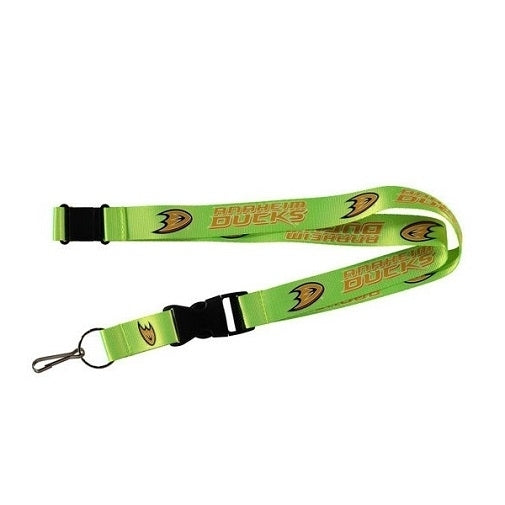 Anaheim Ducks NHL Neon Lanyard Image 1