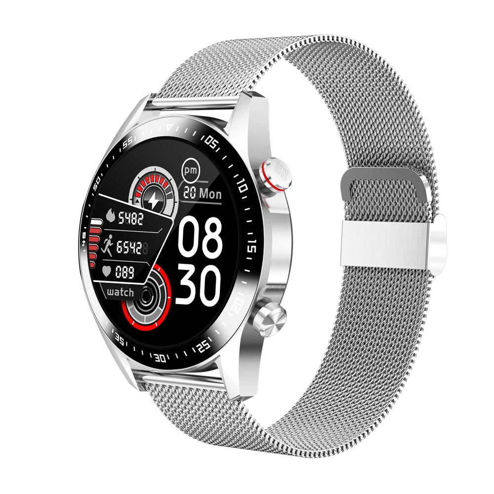 Smart Watch Clock Sync Notifier Support Bluetooth Connectivity Android Phone Smartwatch Alloy Smartwatch Image 12