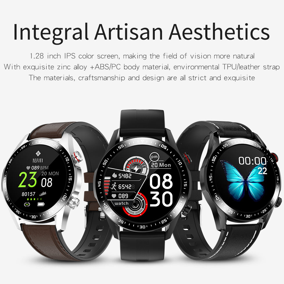 Smart Watch Clock Sync Notifier Support Bluetooth Connectivity Android Phone Smartwatch Alloy Smartwatch Image 2