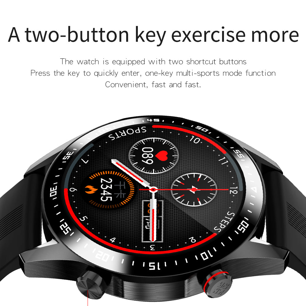 Smart Watch Clock Sync Notifier Support Bluetooth Connectivity Android Phone Smartwatch Alloy Smartwatch Image 3