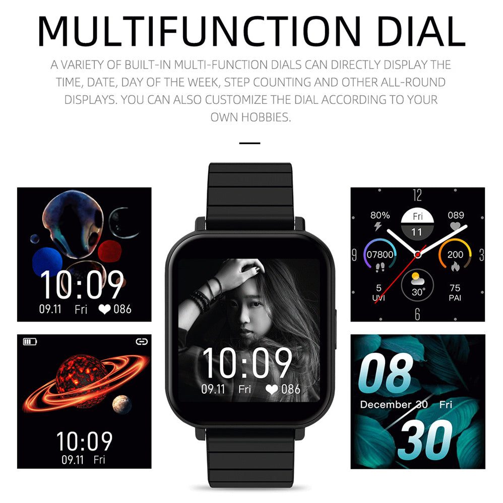 Sport Smart Watch IP67 Waterproof Heart Rate Blood Pressure Monitor Smartwatch For Men Women Compatible Android IOS Image 3