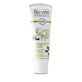 Lavera Toothpaste (Complete Care) - With Organic Mint and Sodium Fluoride 75ml/2.5oz Image 2