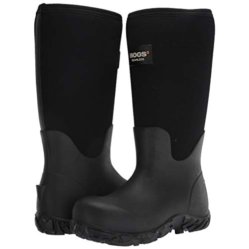 BOGS Mens Workman 17" Composite Toe Insulated Waterproof Boot Black 72625CT-001 Image 4