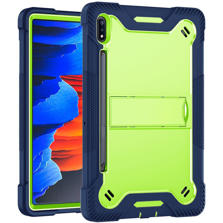 For Samsung Galaxy Tab S7 2020 / SMT870 / T875 / T876B Dual Layer Protective Shockproof Kickstand Heavy Duty Case Cover Image 3