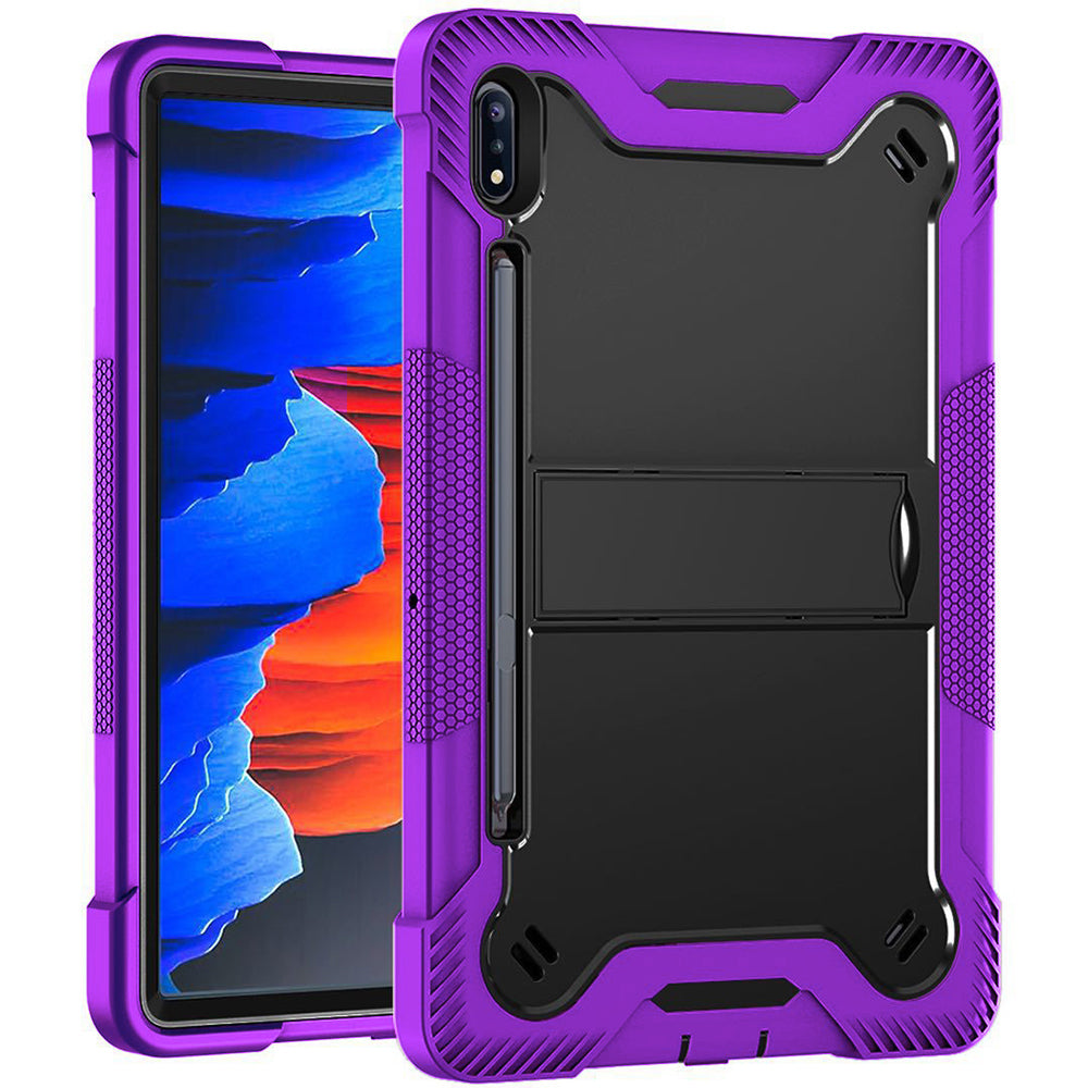 For Samsung Galaxy Tab S7 2020 / SMT870 / T875 / T876B Dual Layer Protective Shockproof Kickstand Heavy Duty Case Cover Image 6