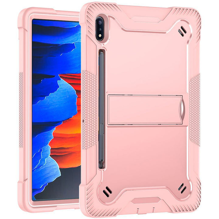 For Samsung Galaxy Tab S7 2020 / SMT870 / T875 / T876B Dual Layer Protective Shockproof Kickstand Heavy Duty Case Cover Image 8