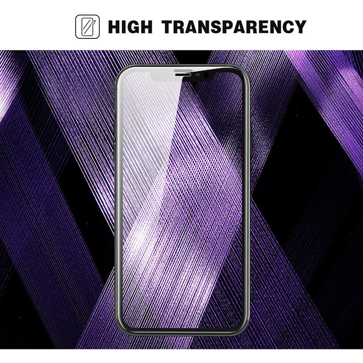 For Apple iPhone 12 Pro 6.1 inch 5D Curved Tempered Glass Screen Protector Black Image 9