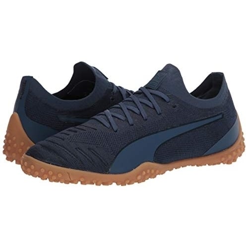 PUMA 365 Concrete 1 St Sneakers Dark Denim Black Gum Mens Football Shoes Image 1