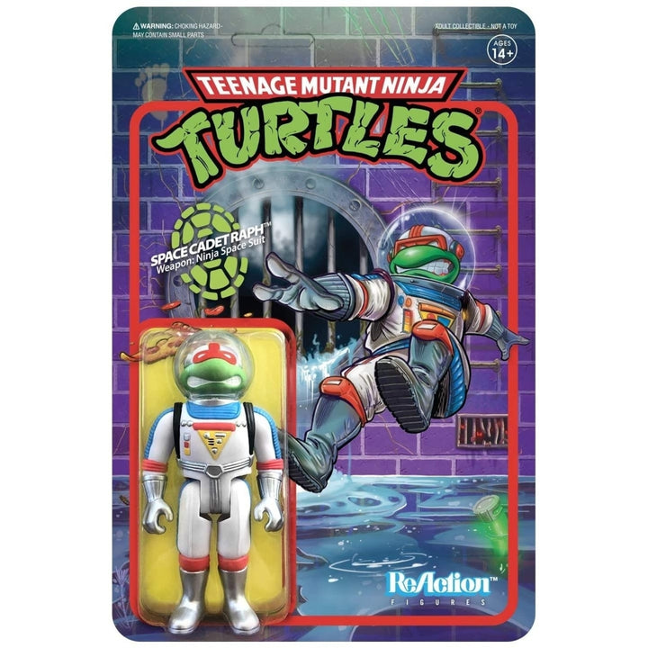 Teenage Mutant Ninja Turtles Space Cadet Raphael ReAction Figure TMNT Collectible Super7 Image 1