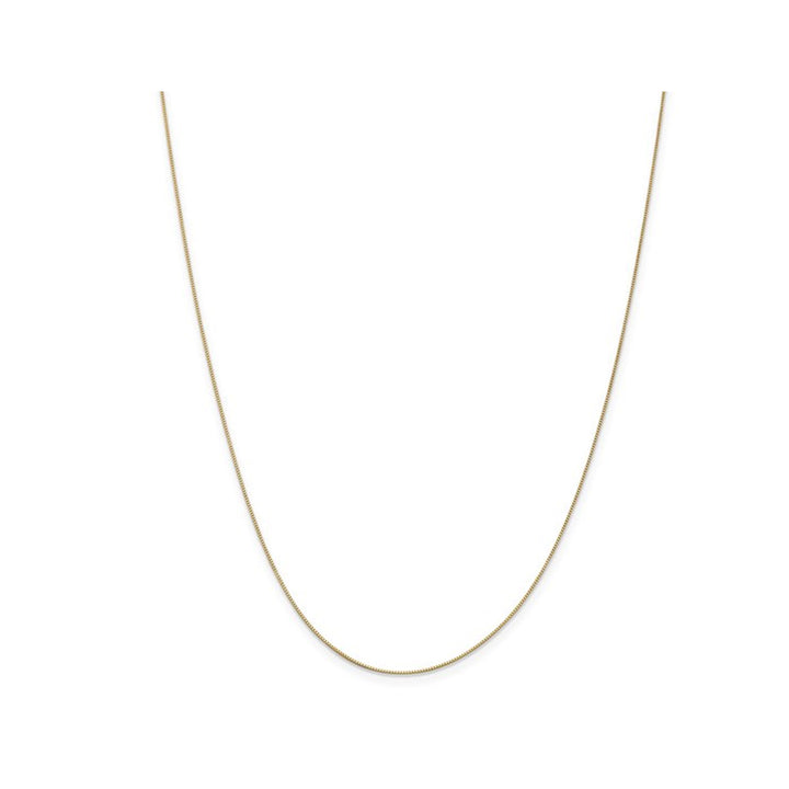 14K Yellow Gold Box Chain Necklace 20 Inches (0.50mm) Image 1