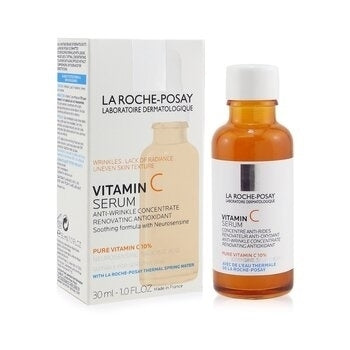 La Roche Posay Vitamin C Serum - Anti-Wrinkle Concentrate With Pure Vitamin C 10% 30ml/1oz Image 2