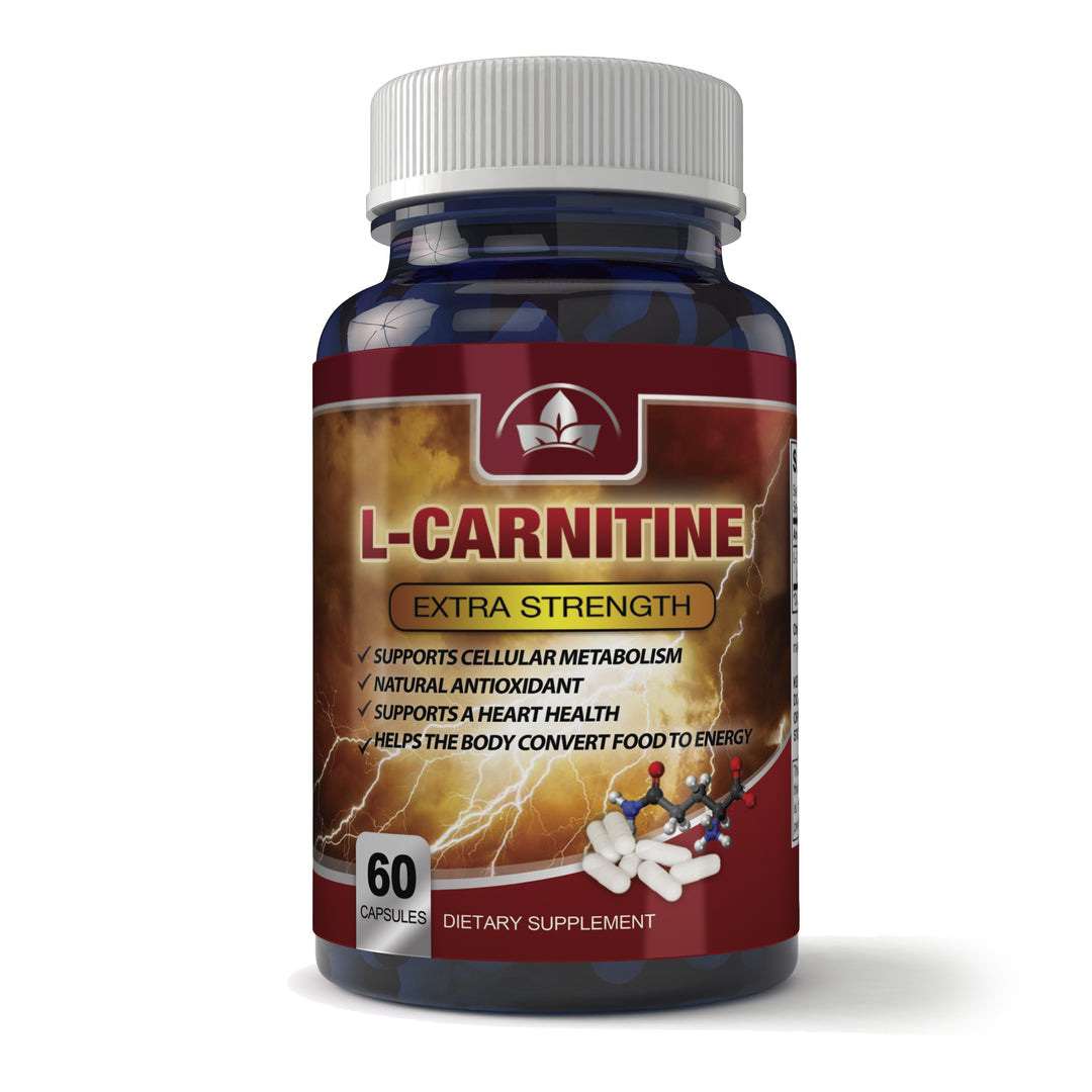 L-Glutamine L-Carnitine Extra Strength Combo Pack Muscle Support Energy Boost Image 4