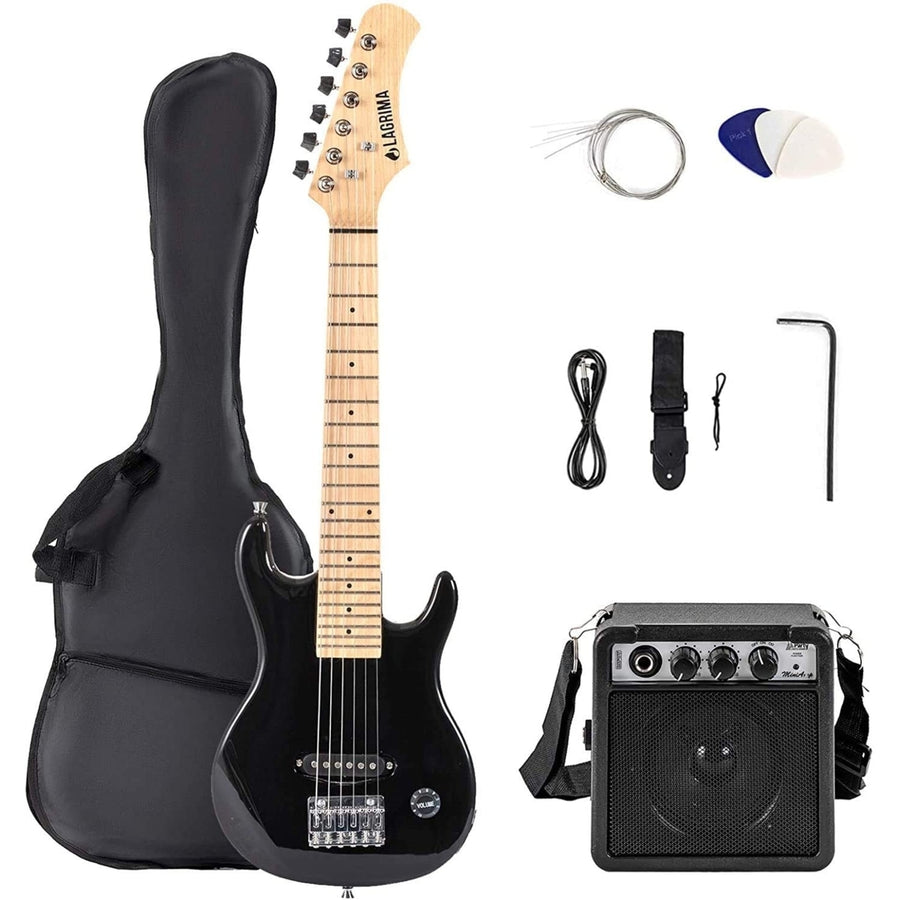 30 Inch Electric Guitar Starter Kit with 5W Amp, Case and Accessories Pack Beginner Starter Package Image 1