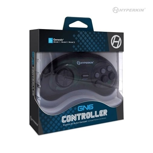 GN6 Premium Controller For Genesis (Space Black) - Hyperkin Image 3