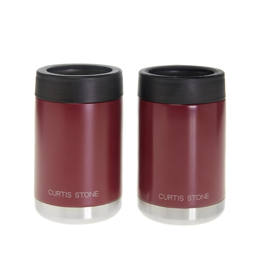 Curtis Stone Set of 2 12 oz. Double-Wall Insulated Coozies Refurbished Image 1