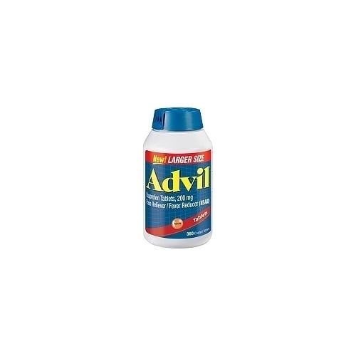 360 Advil Coated Tablets 200 Mg Pain Reliever Image 2