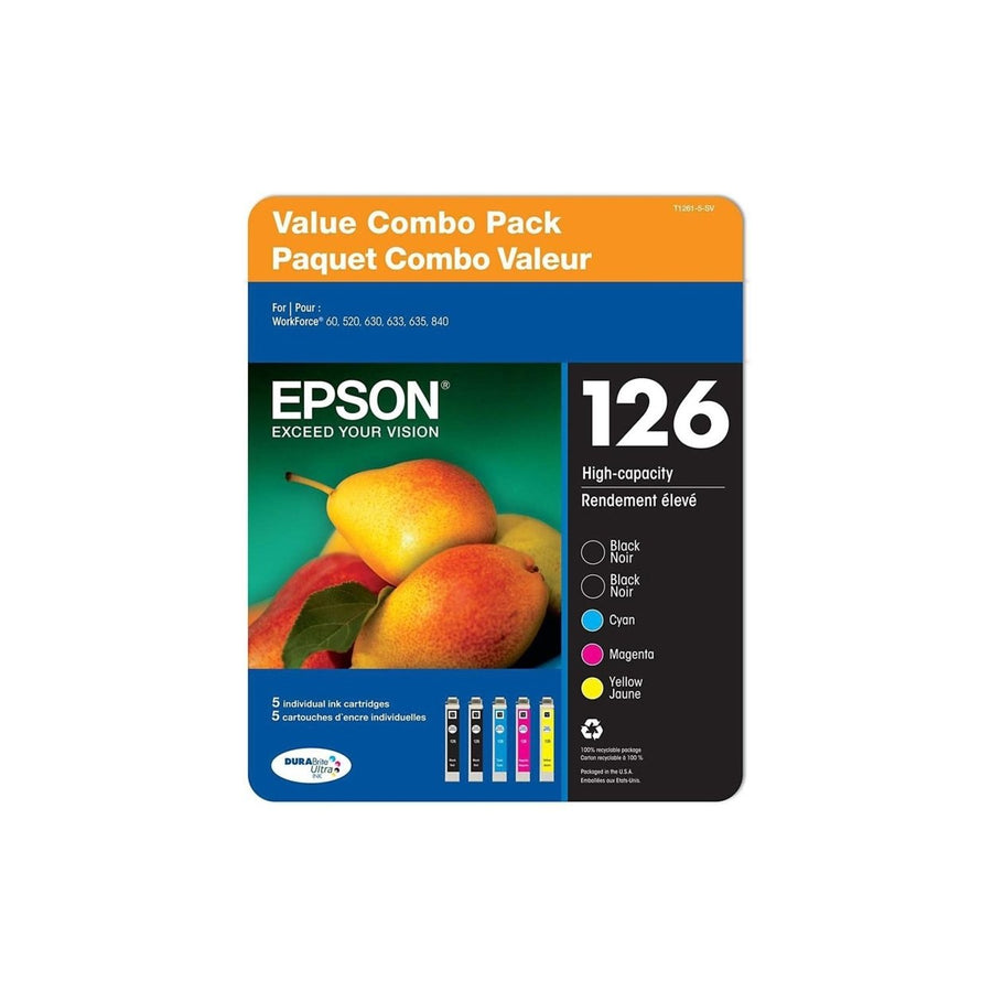 Epson DURABrite T126 Series Ink Multi Pack (5 Pack) Image 1