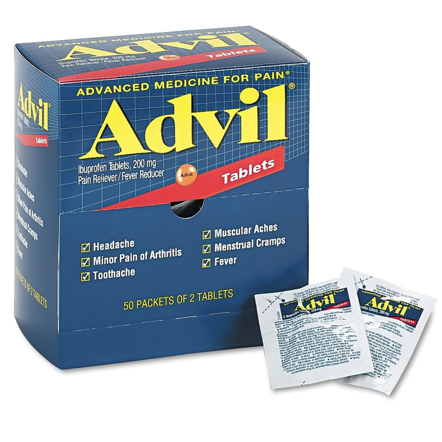 Advil Tablets200 mg50ct/2pk Image 1