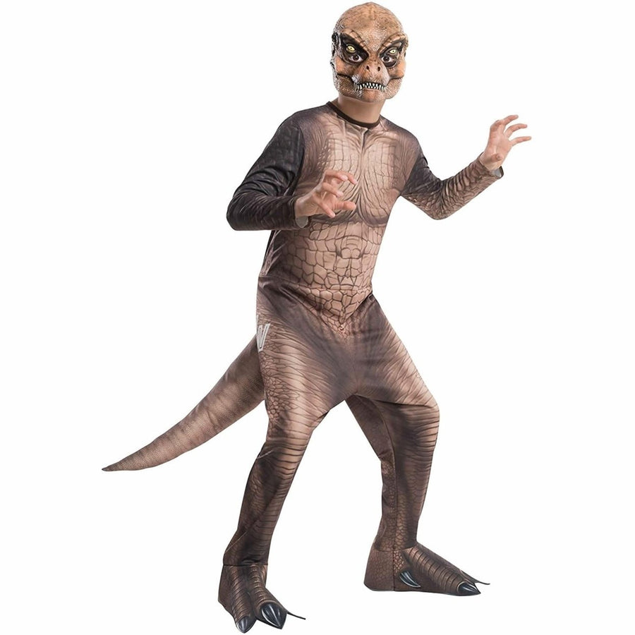 Jurassic World Dinosaur T-Rex size M 8-10 Boys Costume Officially Licensed Rubies Image 1