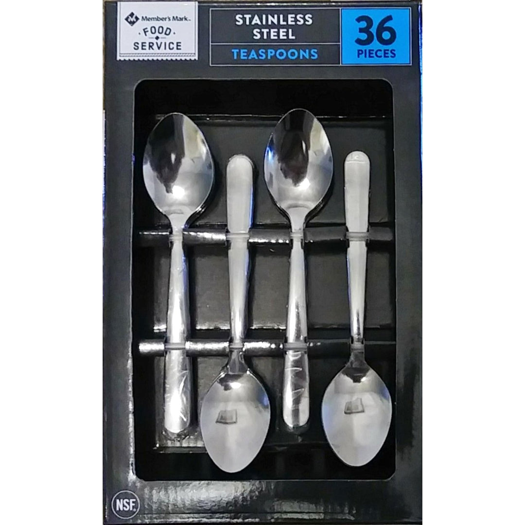 Members Mark Food Service Teaspoons Box - 36ct Image 1