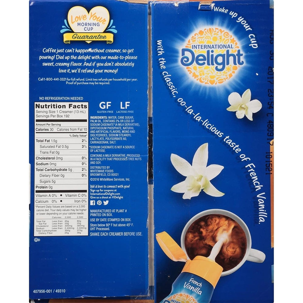 International Delight French Vanilla Creamer 192ct Image 2