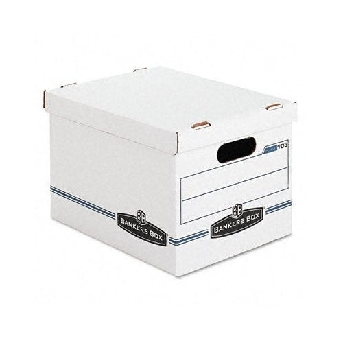 Bankers Box Heavy Duty Storage Boxes 10x12x15" 10 Pack Image 1