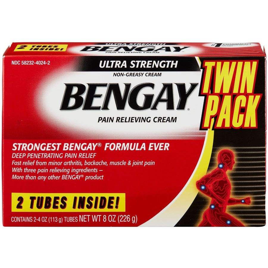 BenGay Ultra Strength Twin Pack (4 Ounce ea.2 Count) Image 1